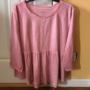 🆕 Arizona Jean Co. Peplum Ruffle Top